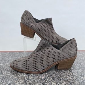 Vince Camuto Gray Ankle Booties